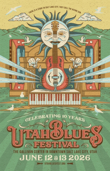 10th ANNUAL UTAH BLUES FESTIVAL - DAY 1!