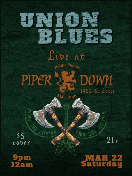 Union Blues at Piper Down