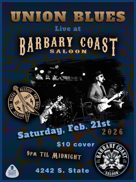 Union Blues at Barbary Coast Saloon