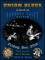 Union Blues at Barbary Coast Saloon!